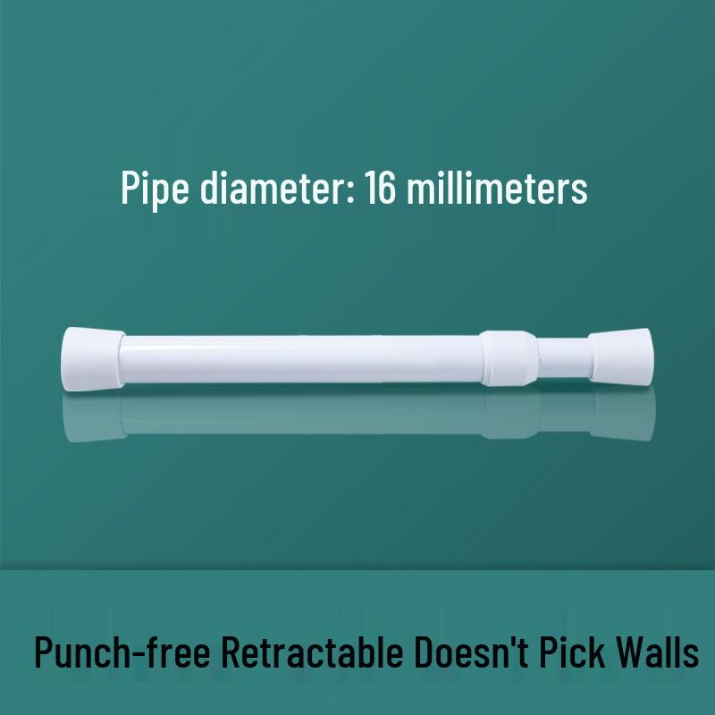 

Регулируемый телескопический стержень без сверления для штор, душа и сушки полотенец 60-110cm