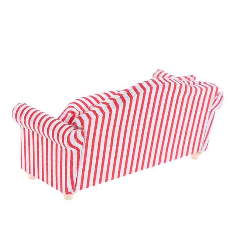 1/12 Miniature Sofa Doll House Furniture Living Room Accessorie For Kids Gift