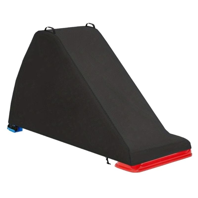 

Tear Proof Outdoor Slide Cover Precisions Fit with Oxford Fabric Wind Resistant Belt Children Play Ground Accessory 1 чорний