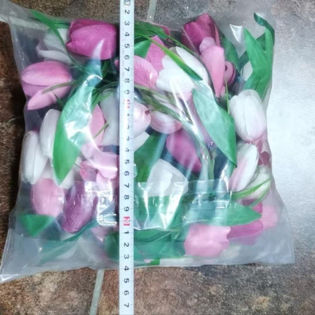 Artificial Flower Vine, Fake Flower Vine, Plastic Flower, Pipe Cover, Balcony Decoration