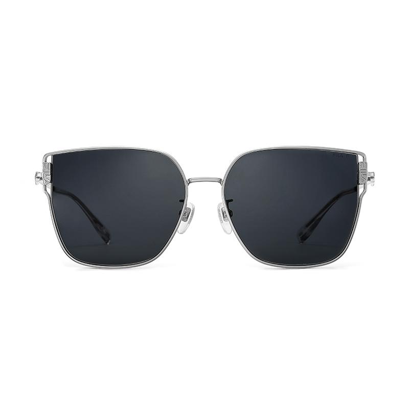 

FILA Polarized Metal Frame Alloy Butterfly Sunglasses Unisex sunglasses Gold Silver-Gray Black SFI928F Basic Packaging,579P Silver Gray