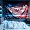Manly Warringah Sea Eagles Print Tapestry, Lightweight Wall Hanging, for Bedroom, Dorm, Living Room, Home Art Decor, Birthday Christmas Gift for Frien