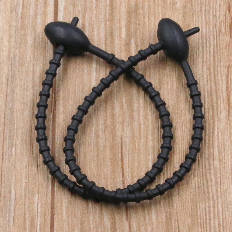 13 színű ovális fejű szilikon újrafelhasználható csavarózsinór és cipzáras kötegelő