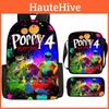 Poppy Playtime Bölüm 4 Baskılı Sırt Çantası Okul Çantası Omuz Çantası Kalem Çantası