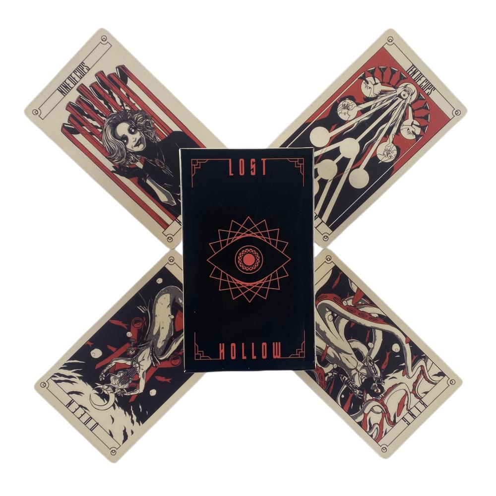 Lost Hollow Tarotkarten Ein Orakel Englische Visionen Divinations Edition Brettspiele