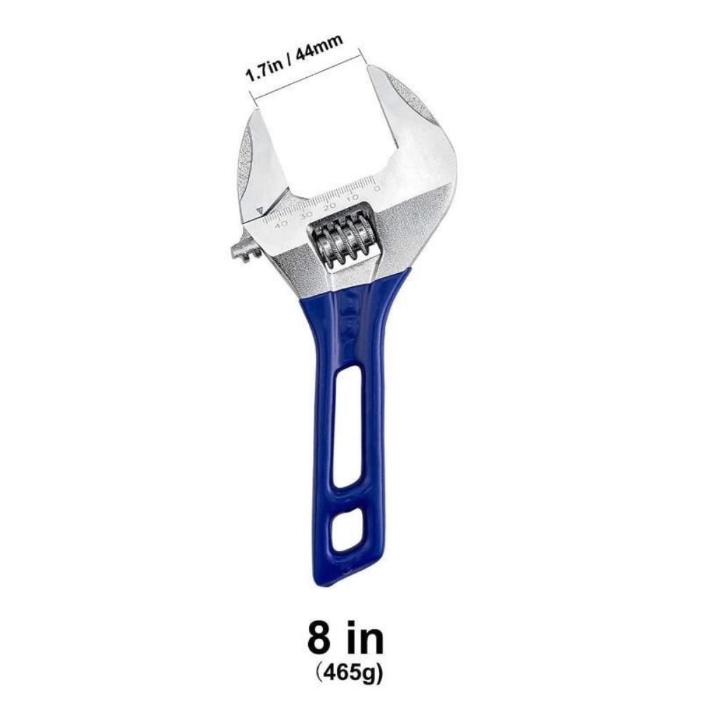 8 inci (200mm) Cheie ajustabilă cu falcă subțire, 1,7 inchi (44mm) Capacitatea maxilarului