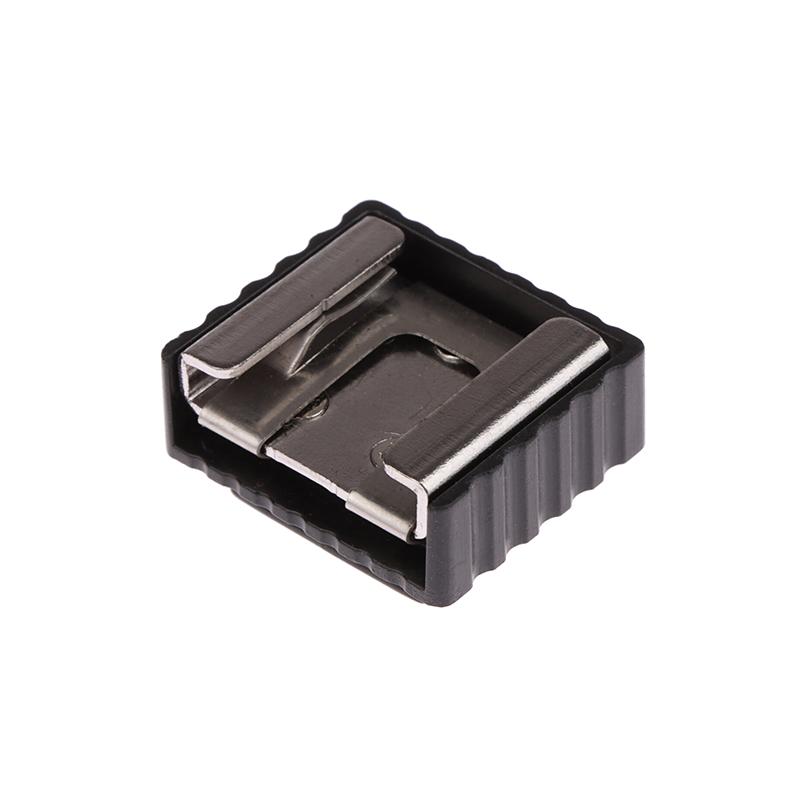 Speedight Flash Cold  Shoe Bracket Mount Adapter 1/4" Screw For Studio Speedight Tripod Flash  Shoe Mount Adapter