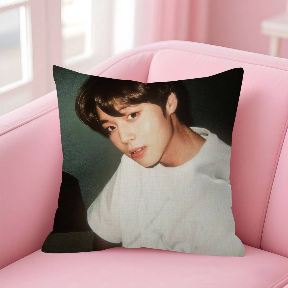 WWeak HHero PPark JJihoon   Personalized Pillow Cover Kids Bedroom Wild Party Decor Pillowcase kid Birthday shower Gift