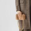 Burberry Lola Bag TB Logo Metal Chain Quilted Lambskin Crossbody Shoulder Bag Women bags Camel 80324001