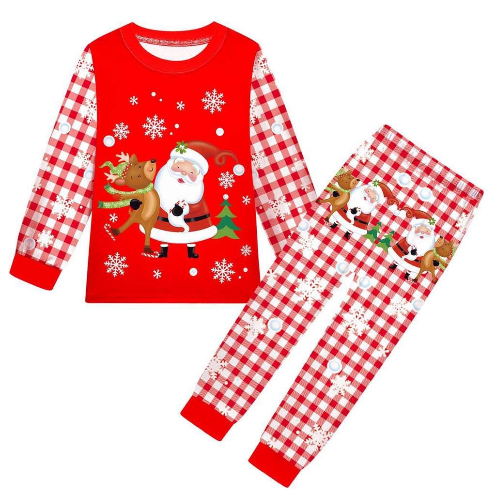 Children's Fashion Suit Skirt Round Neck Long Sleeve Top Pants