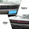 Pink Front Grill Mesh Grille Erts Trim Cover Frame For Dodge Challenger 2015+