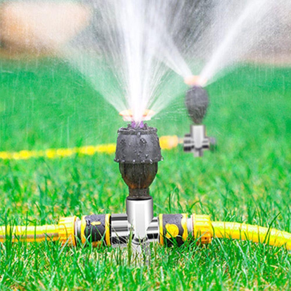 

Removable Automatic Rotating Nozzle Sprinkling Irrigation Kits Gardening Supplies чорний