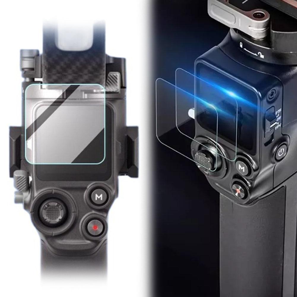 For DJI RS4 Mini Screen Tempered Film Anti Fingerprint Glass . RS4 Protection Film Mini Screen B8G0