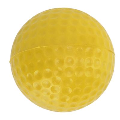 42.5mm PU Foam Golf Balls Strong Flexibility Outdoor Golf Practice Ball for Sports FitnessYellow