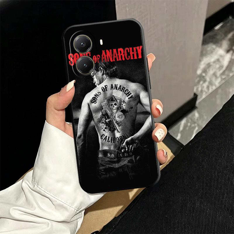 

Sons Of Anarchy Soft Phone Case for Xiaomi Poco X5 X6 X7 X8 Pro Max X3 F7 F8 Ultra M8 M7 M6 M5 Redmi 15 15C 14C 13C 12C X4 F6 Xiaomi Poco X5 Pro