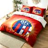 Bologna Football Club Set Copripiumino 3 Pezzi Semplice Moderno Set Biancheria da Letto Resistente alle Pieghe Tessuto Morbido Uso Stagione Singola un regalo perfetto