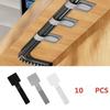 10PCS Releasable Cable Organizer Ties Mouse Earphones Wire Management Nylon Cable Ties Reusable Loop Hoop Tape Straps Tie