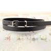 Versatile Leather Belt Casual Thin Waist Strap Women Pin Buckle Waistband