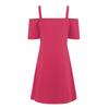 2026 Women's Fashion Zipper V-neck Off-the-Shoulder Camisole Dress