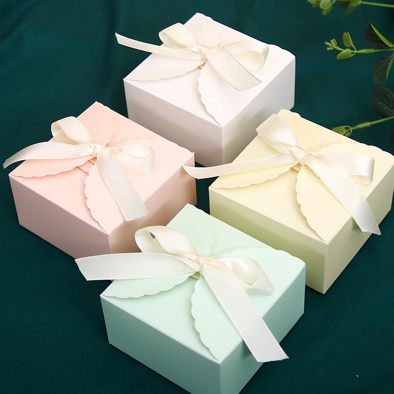 Elegant Wedding Candy Box in Fresh Ins Style - High-End Gift Packaging