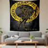 Magician Anime Tapestry Wall Hanging, Japanese Magic Boy Poster Art, Kawaii Wall Decor for Bedroom Living Room Dorm
