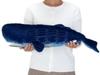 Carolata Sperm Whale Plush Toy (62 x 27 x 14cm  Soft to the Touch) Realistic Whale Animal Toy Doll Gift Present Birthday (Twice Tested)  Christmas