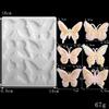 Butterfly Silicone Mold Epoxy Resin DIY Keyrings Eardrop Resin Mold Jewelry Making Crystal Drop Glue Pendant Silicone Mould