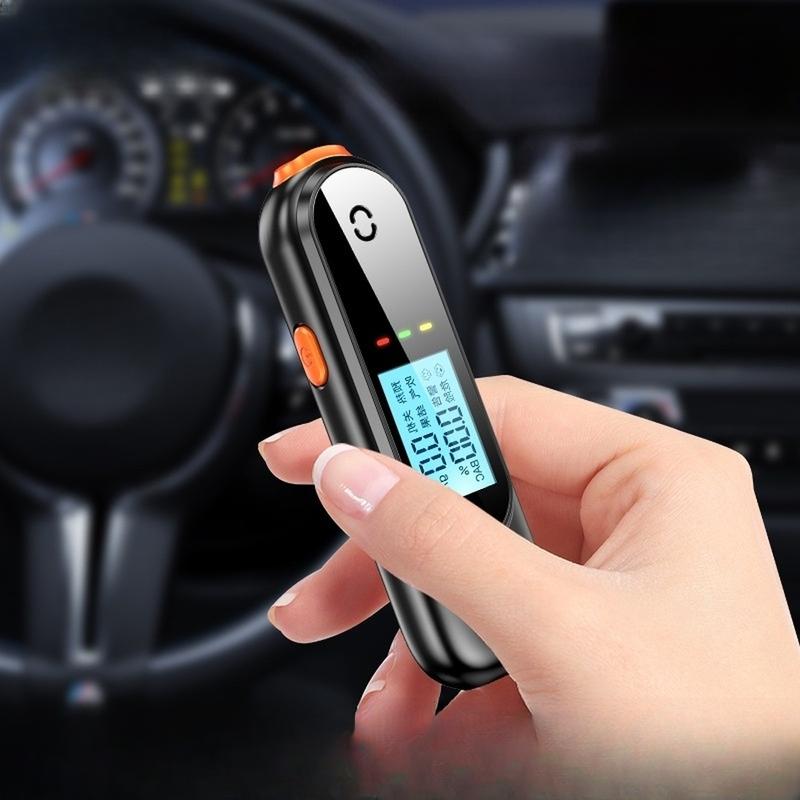 

LED Display Digital Breathalyzer For Pre-driving Checks Electrochemical Sensor Quick Detection 20s Automatic Testing