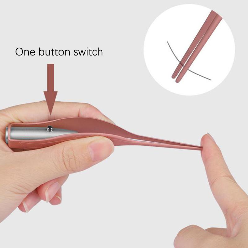 Ear Cleaning Kit With Led Light Ear Wax Removal Kit For Kids And Adults Earwax Spoon Digger & Tweezers Ear Cleaning Tool Set