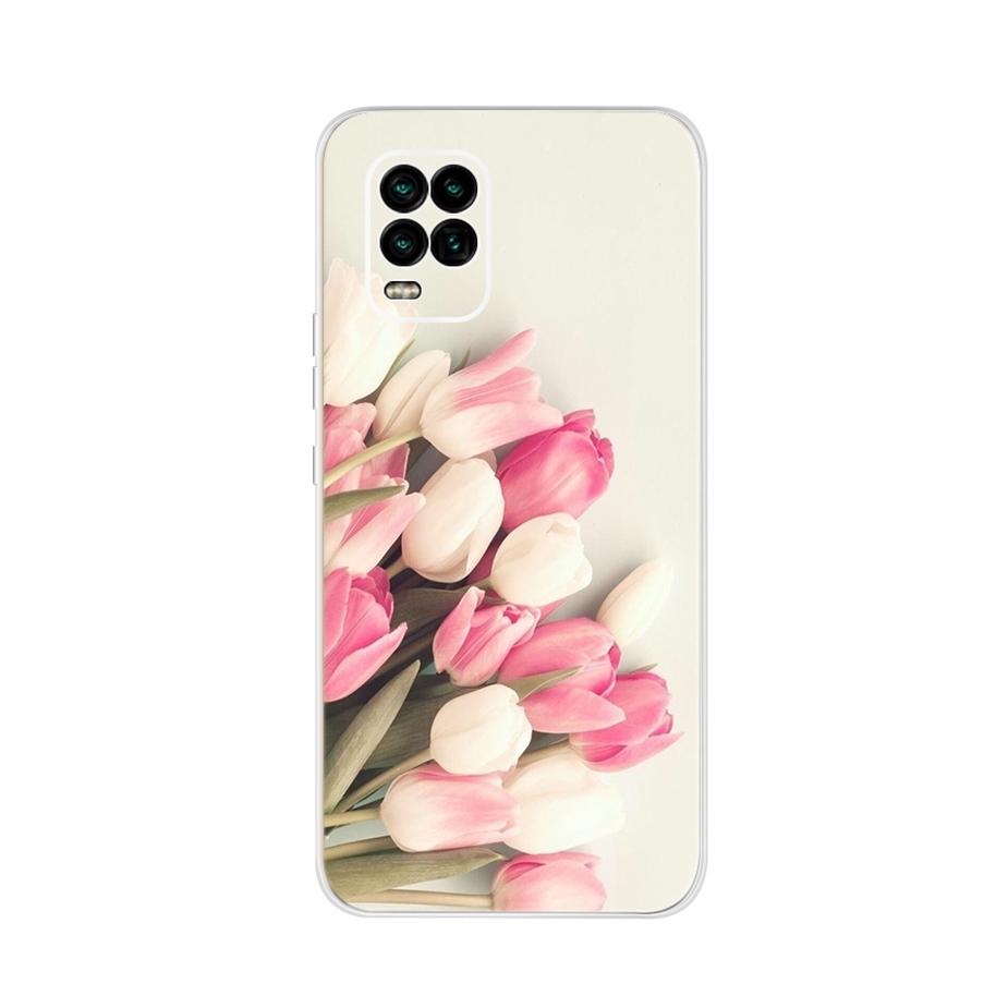 For Xiaomi Mi 10 Lite 5G Case Cute Cat Butterfly Soft Silicone Phone Cases For Xiaomi Mi 10 Lite 10Lite Back Cover Fundas Bumper