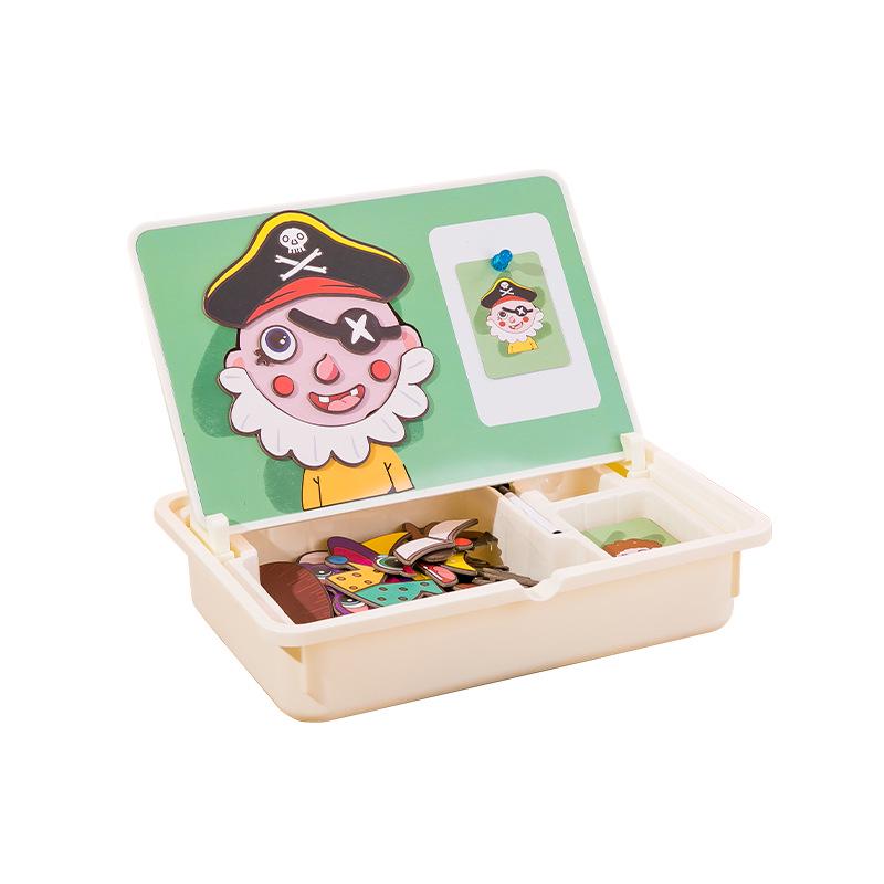 2025 Bestseller Magnetic Puzzle for Kids - Enhancing Intelligence & Early Education for 6-Year-Old Boys & Girls