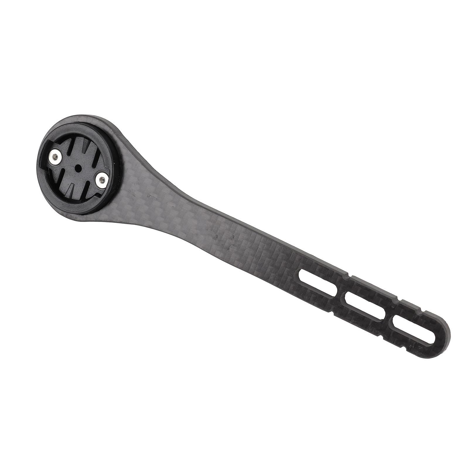 

Bike Out Front Computer Mount Carbon Fiber Cycling Bicycle Handlebar Extended Mount for Garmin for Wahoo for Bryton