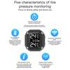 Motorcycle Wireless Tire Pressure Monitoring System USB Charging TPMS for Motorcycle with 2 External Sensors