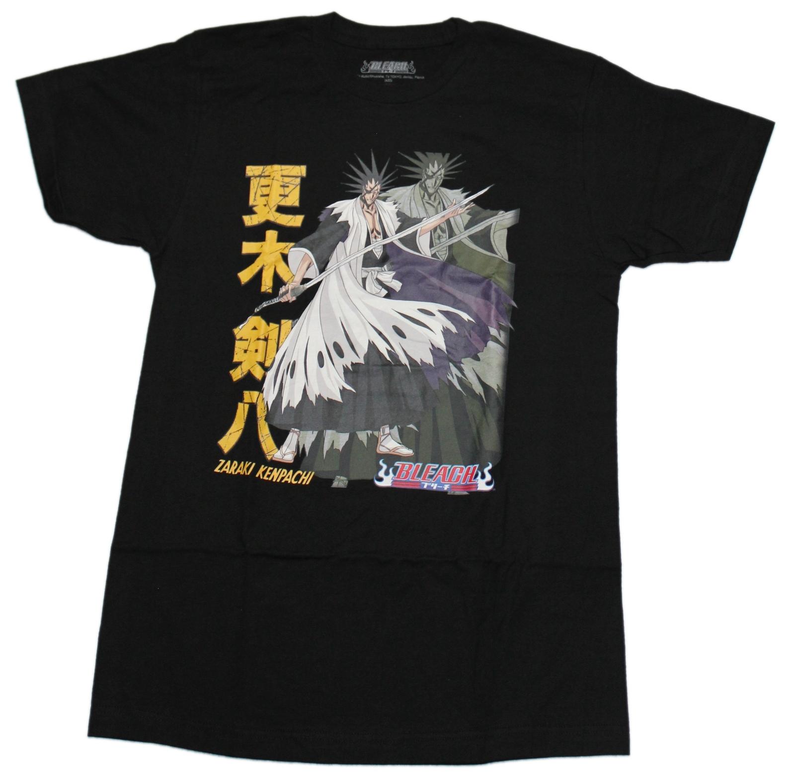 Bleach New Adult T-shirt Kenpachi Beside Kanji Image XXXL