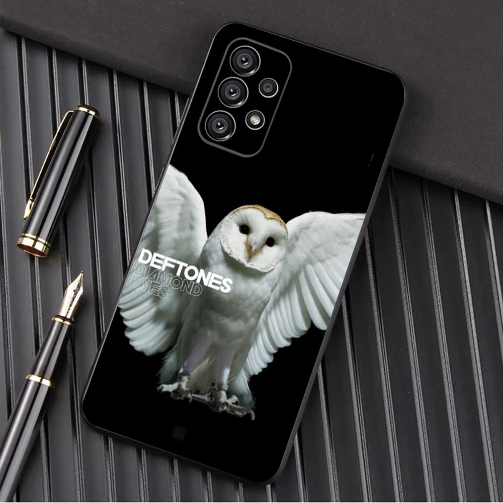 

Band D-Deftones Phone Case For Samsung Galaxy A13,A21s,A22,A31,A32,A52,A53,A71,A80,A91 Soft Black Shell Samsung a324g