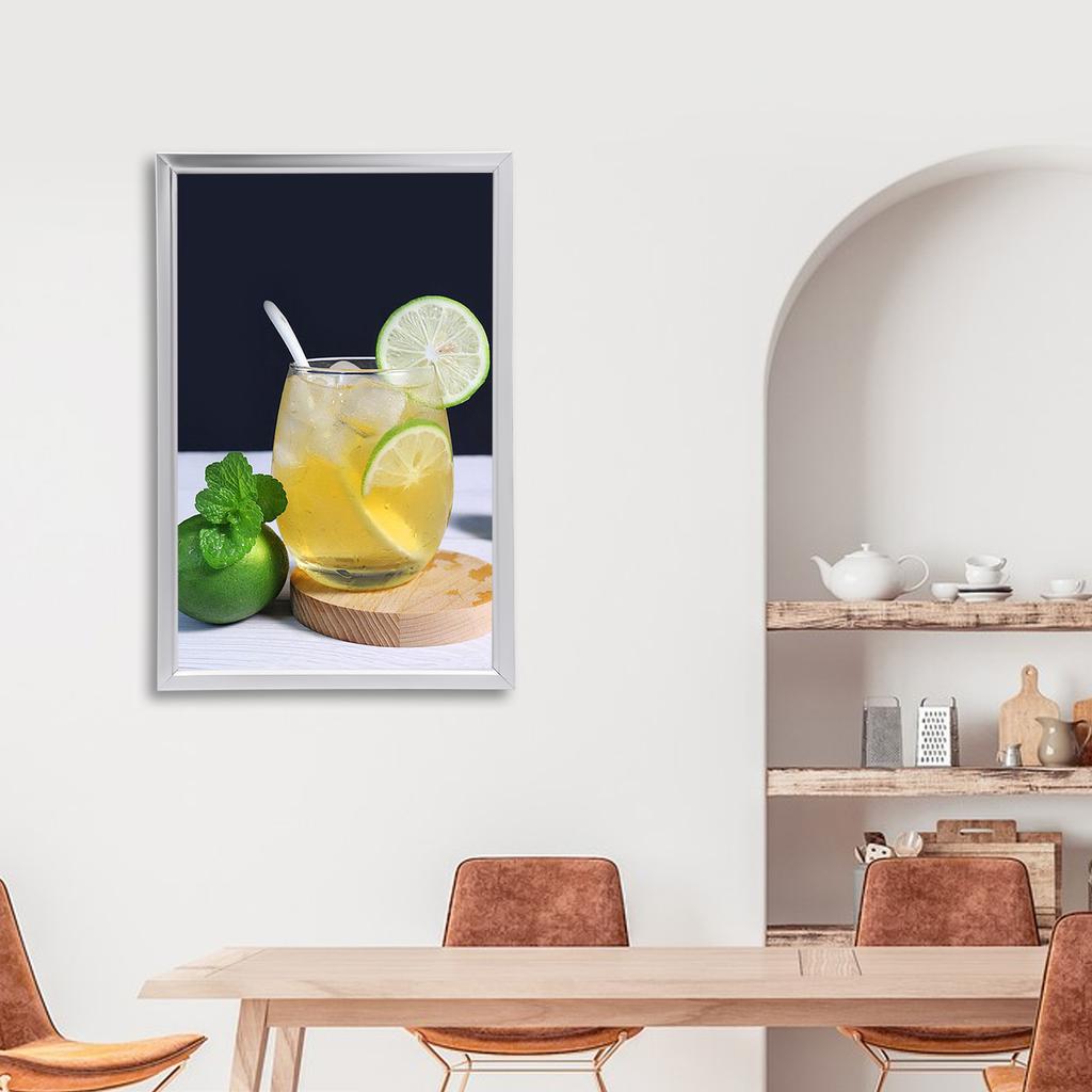 24" x 36" LED Backlit Poster Frame Movie Poster Frame Art Picture Light Box Advertising Display Frame Movie Poster Light Box