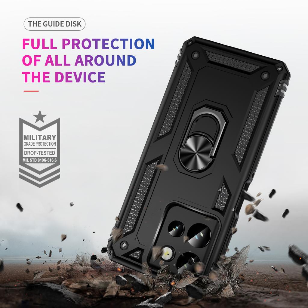 Phone Case for Motorola Moto G Play (2025) 4G/G Power (2025) PC+TPU Phone Cover with Kickstand