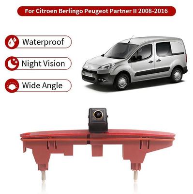 HD Waterproof Reversing Camera with High-Level Brake Light for Citroen Berlingo/Peugeot