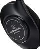 Audio-Technica ATH-P100LV Wired Headphones, 5.0m, Open-Back, On-Ear, for TV, Black