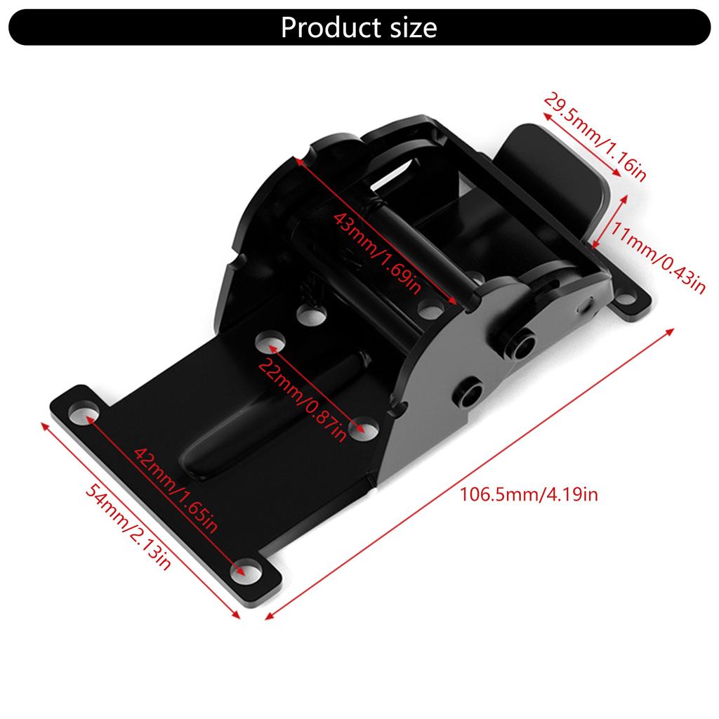 Folding Lock Extension Hinges 180 Degree Locking Designs Hinge Hardware for Table Legs & DIY Furniture Projects