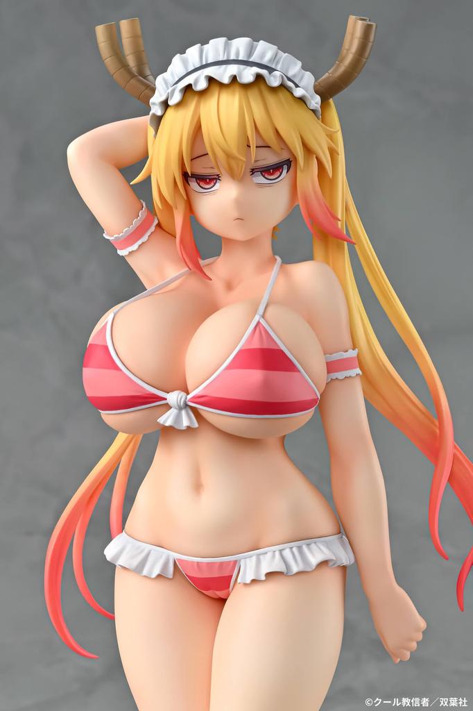 Miss Dragon Maid Tohru Bikini Style Scale PVC Complete Figure Q-six Kobayashi's 1/7 Pre-painted
