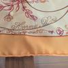 Used HERMES scarf hkerchief orange