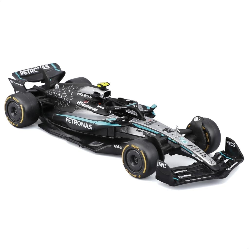 Bburago 2025 Model F1 Mercedes AMG Petronas F1 W16 Team Andrea Kimi Antonelli Australian GP Race Sports Car Miniature Diecast Car Finished Product