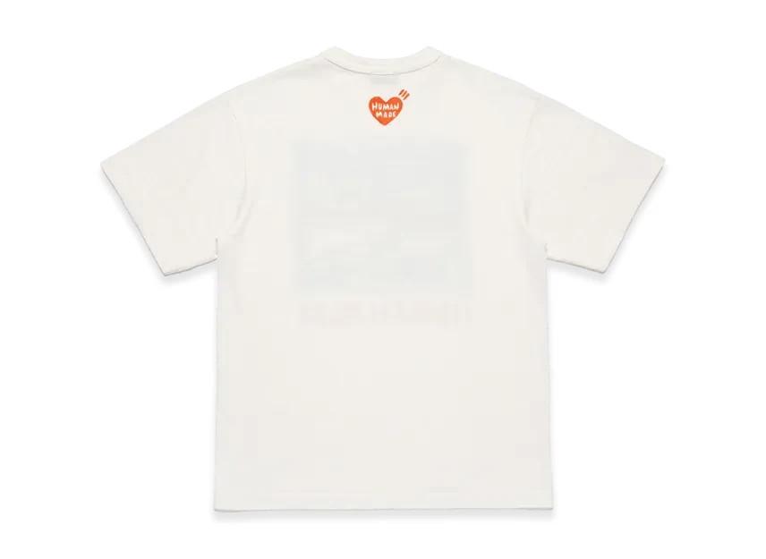 HUMAN MADE Grafik-T-Shirt Weiß