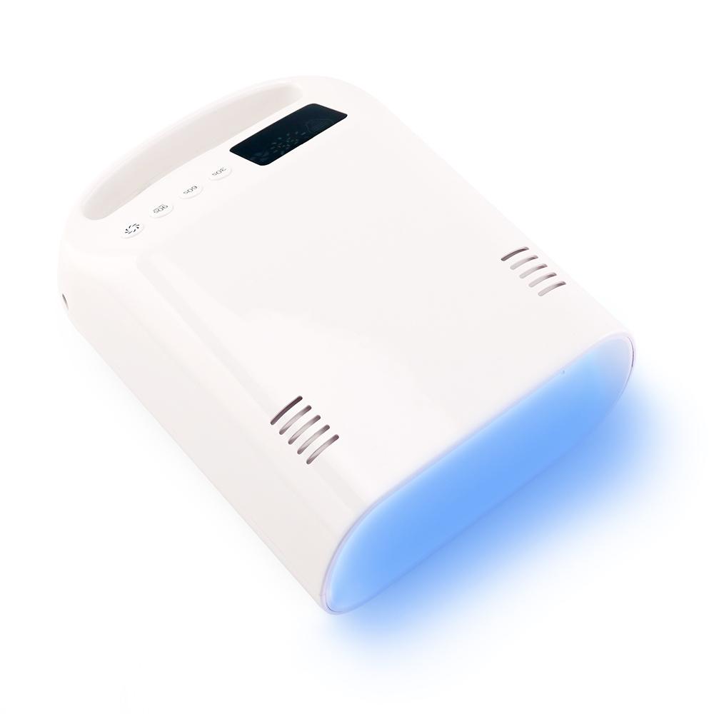 BEPAN 108W Cordless Pro Cure Cooling Fans High Power for Professional Salon Nail Tech Rechargeable UV LED Nail Lamp Nail Dryer US белый