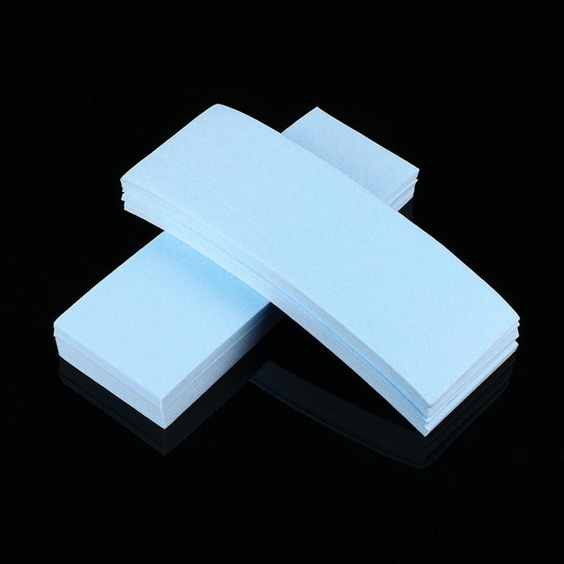Wax Strips for Hair Removal, Thickened Non-Woven Paper Strips, White Depilatory Cream Tools