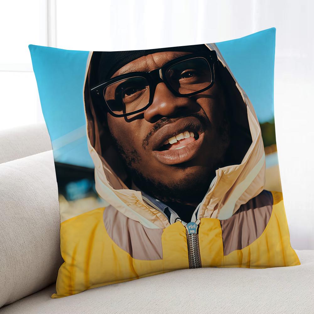 

Singer MMaster Peace cushion cover Home Bedding Sofa living Room pillowcase Simple Soft Skin Cushion Cover Party Gift 30x30cm