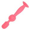 Baby Butt Cream Applicator Soft Silicone Skin Friendly Suction Base Diaper Cream Spatula Red