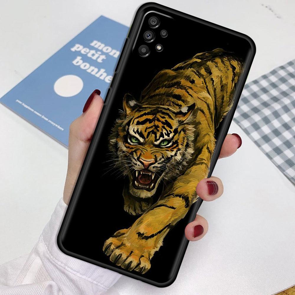 Etui na Samsunga Galaxy A52 A12 A51 A32 A21s A71 A53 A13 A32 A72 A31 A33 A22 A03 A41 Pokrowiec na telefon Lew Wilk