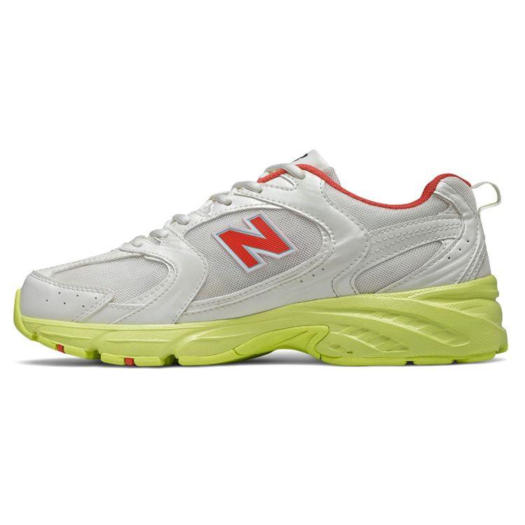 New Balance 530 White Volt Orange Men Sneakers MR530SI 38.5